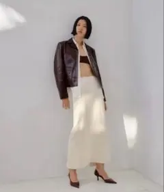 【定価10,990円 】ZARA サテンペンシルスカート