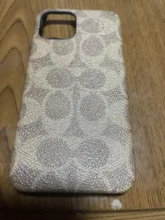 iPhone12 コーチ　シグネチャー　coach スマホケース　中古品