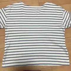 earth music&ecology ストライプ長袖Tシャツ L