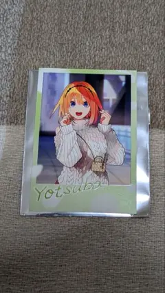 五等分の花嫁 goto akiba チェキ風カード 四葉