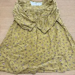 après les cours 花柄ワンピース 130