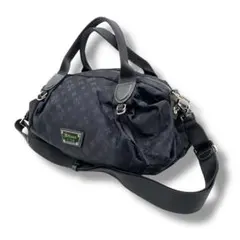 russet ブラックモノグラム 2WAYボストンバッグ