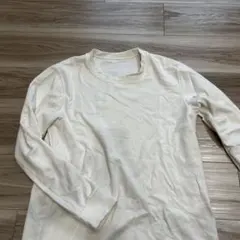 【UNIQLO】超極暖ヒートテッククルーネックT / Lサイズ / ホワイト