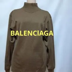 BALENClAGA　G0LF　CLUBブラウン タートルネックニット 長袖