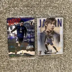サッカー 日本代表 ウエハース 伊東純也 レア ノーマル カードのサムネイル