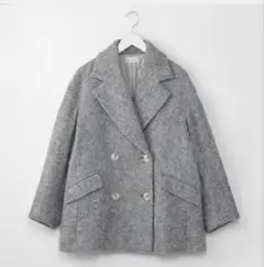 ツイード ピーコート