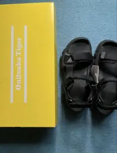Onitsuka Tiger ブラック スポーツサンダル　24cmのサムネイル