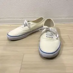 【スニーカー】バンズ（VANS）オーセンティック　ホワイト　27.0cm