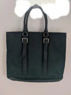 バーバリーブラックレーベル トートバッグ レザー ナイロン ビジネスバッグ　A4