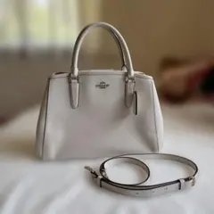 COACH コーチ　ハンドバック　2way ホワイト