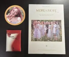 TWICE MORE & MORE アルバム+トレカ16枚+コースターカード