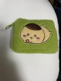 に*ご様 ちいかわ　ふわふわミニポーチ　くりまんじゅう