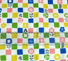 コスモテキスタイル はぎれ ハギレ カットクロス 格子 和柄 チェック