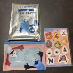 パペットスンスン　スシロー　コラボポーチ