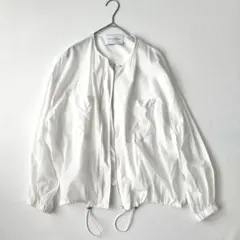 未使用級✨ユナイテッドアローズ　シアーブルゾン　ノーカラー　ライトアウター　F