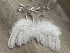 天使の羽 ヘッドドレス 2点セット