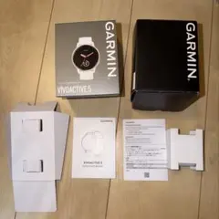 【箱のみ】GARMIN vivo active 5 ホワイト