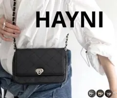 定価◎15,900円　HAYNI 牛革ショルダーバッグ　S