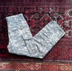 米軍実物 ミリタリー ダブルニー カーゴパンツ 迷彩 デジカモ M/XSのサムネイル