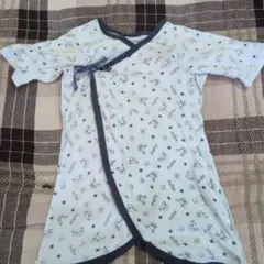 動物柄ラップロンパース 50cm