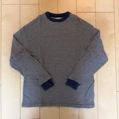 Steven Alan SLOW TWST BORDER ロンT 青のサムネイル