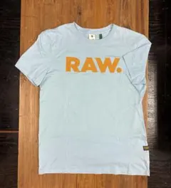 G-STAR RAW ロゴプリント Tシャツ ライトブルー L