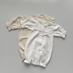 monbebe Lace Blendy suit 新生児肌着　退院着