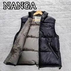 【タグ付未使用】ケボズ×ナンガコラボ リバーシブル ダウンベスト L 入手困難 NANGA × KEBOZが10月7日より順次発売