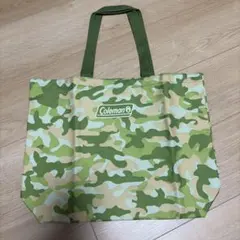 Coleman カモフラージュ トートバッグ未使用品