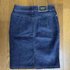 VICKY ダークデニム タイトスカート ひざ丈のサムネイル