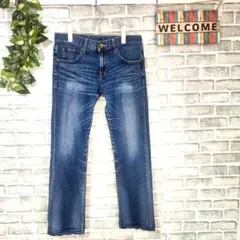 【希少】UNIQLO ユニクロ UJ ジーンズ デニム W26（66cm） 紺色