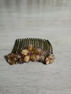 ⭐︎まとめ買い値下げ可　ヘアコーム　花　髪飾り
