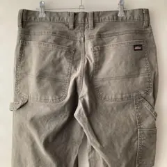 レアサイズ Dickes W32 ダック ペインターパンツ 古着 ワーク カーキ