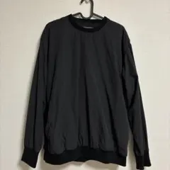 チャオパニック ブルゾン ノーカラージャケット スポーティ ブラック アウター