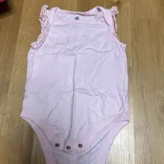 baby GAP ピンク フリル付きボディスーツ 6-12ヶ月