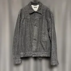 22ss COMOLI デニムジャケット ブラック エクリュ 2
