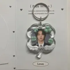 クローバーキーホールダー ウィッシュコア 可愛い 韓国 四葉 緑