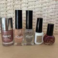 ネイルポリッシュセット 5本