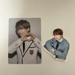 なにわ男子 藤原丈一郎 トレカ ステッカー 2点セット☆早い者勝ち！☆おまけ付き