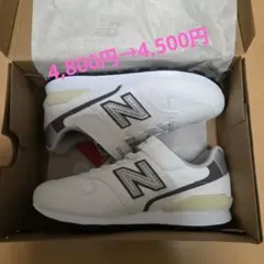 new balance キッズスニーカー ホワイト