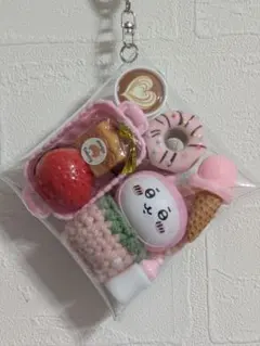 ガチャ詰めポーチ☆ちいかわ♡ピンク♡