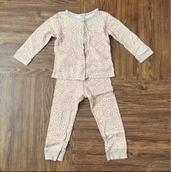 ブリーズ　BREEZE パジャマ　長袖　100-110 女の子 花柄　上下セット