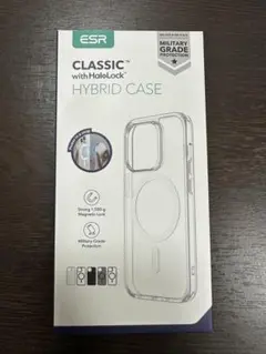 ESR iPhone14Pro ケース MagSafe対応 米軍規格 パープル