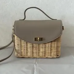 The Bagmati（バグマティ）レザー使いかごバッグ