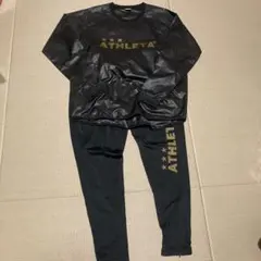ATHLETA ジャージ ブラック 長袖