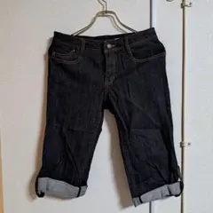 anyFAM ダークブルー デニムパンツ