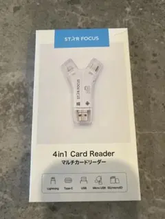 【新品未使用】STAR FOCUS 4in1 Card Reader