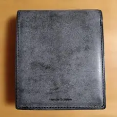 エンダースキーマ half folded wallet 二つ折りBlackのサムネイル