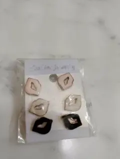 ピアスセット3組