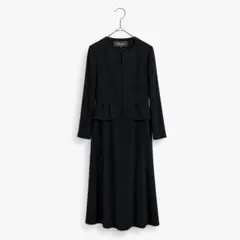 383◇ソーシャルタイム フォーマル 2点（ワンピース＋ジャケット） 喪服 礼服